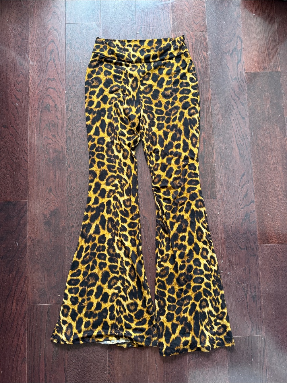 Cheetah Flare Pants